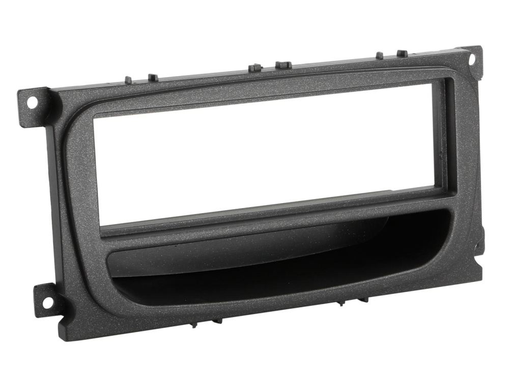 Montagerahmen 1-DIN mit Ablagefach Ford, schwarz