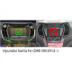 Montagerahmen 2-DIN mit Ablagefach, Hyundai Santa Fe schwarz Montagerahmen 2-DIN mit Ablagefach, Hyundai Santa Fe schwarz
