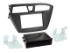 Montagerahmen 2-DIN Hyundai i20, mit Ablagefach Montagerahmen 2-DIN Hyundai i20, mit Ablagefach
