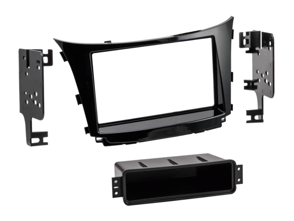 Montagerahmen 2-DIN mit Ablagefach, Hyundai Elantra/i30 2012-2017