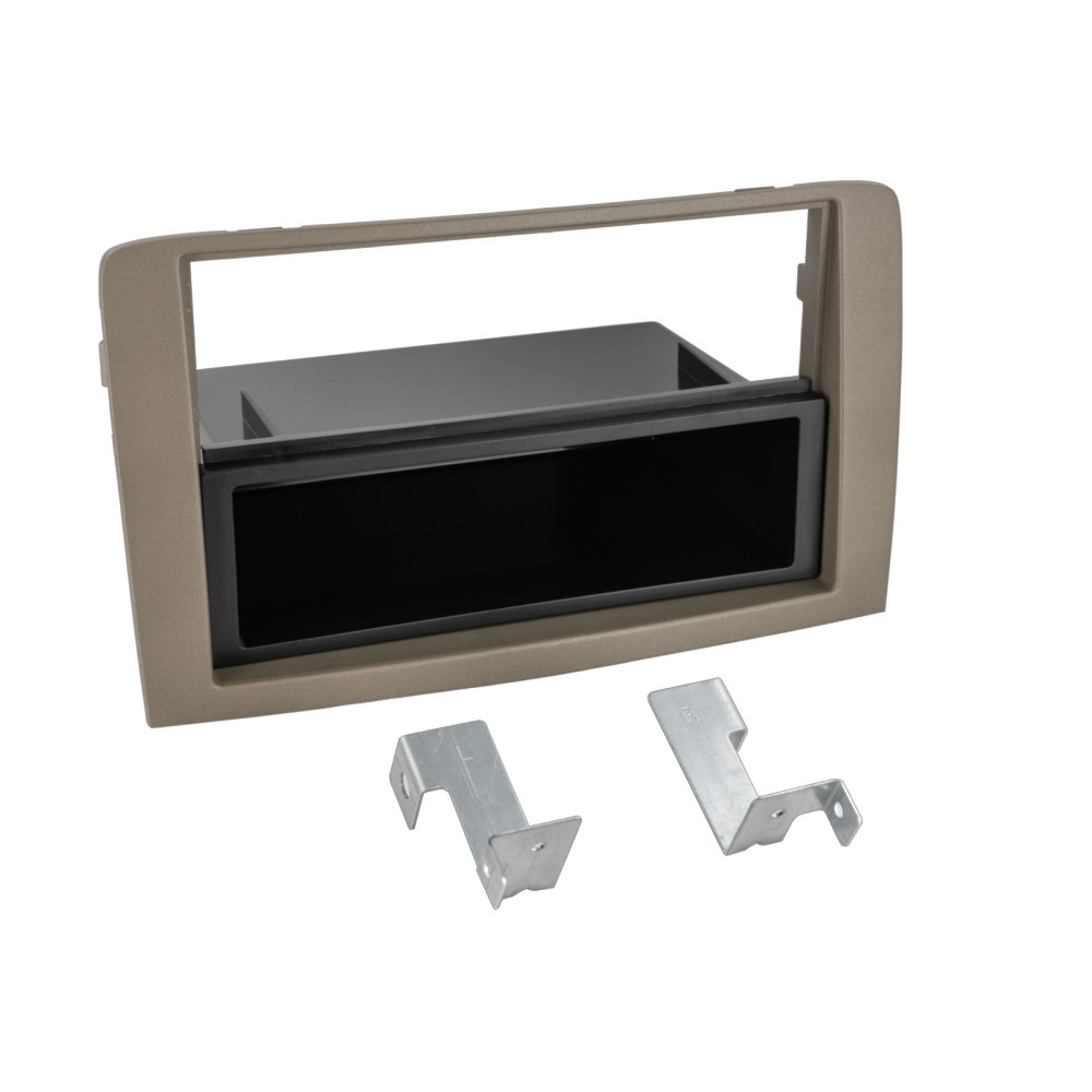 Montagerahmen 2-DIN Lancia Musa, anthrazit