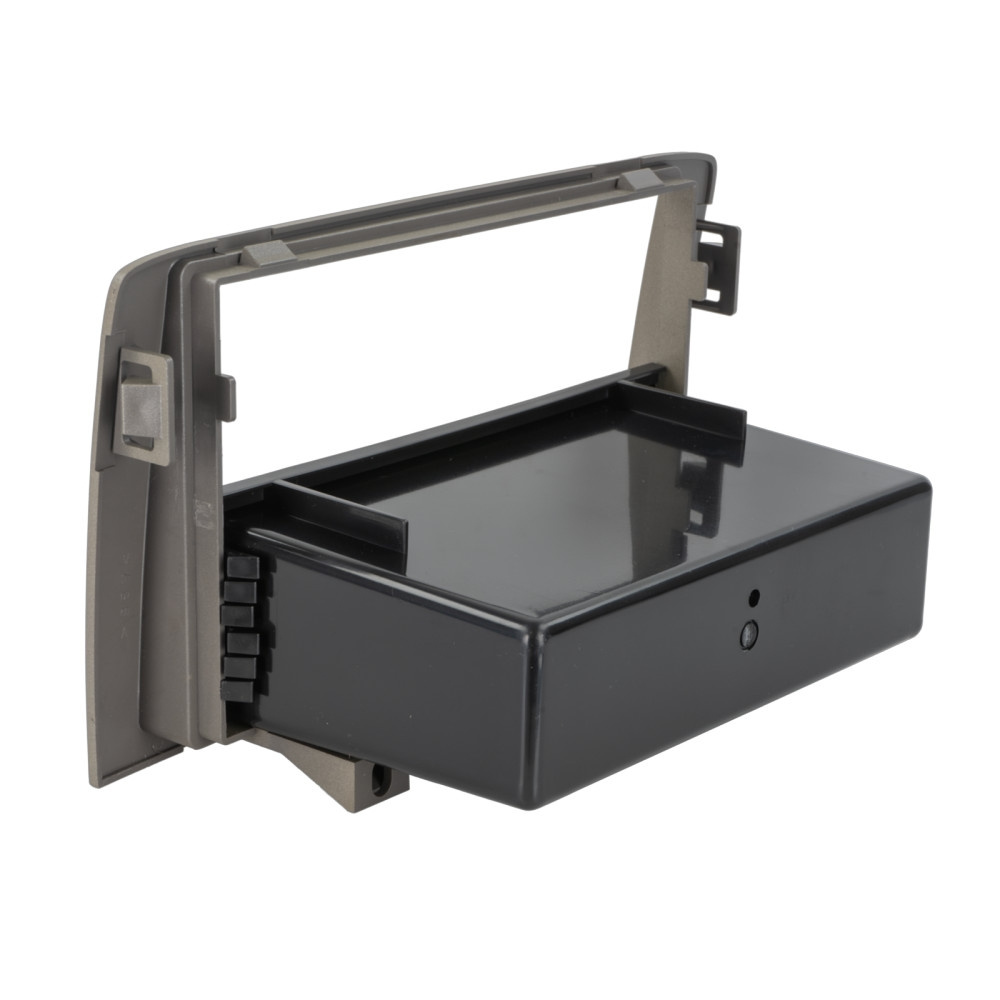 Montagerahmen 2-DIN Lancia Musa, anthrazit
