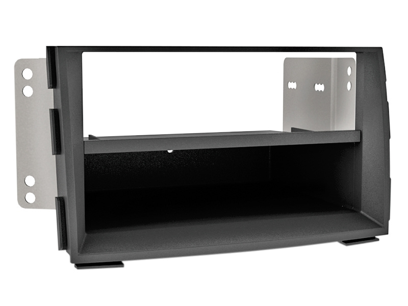 Einbaurahmen 1-DIN mit Ablagefach Kia Venga 2009-