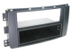 Einbaurahmen 2-DIN mit Ablagefach Smart ForFour/FourTwo, schwarz Einbaurahmen 2-DIN mit Ablagefach Smart ForFour/FourTwo, schwarz