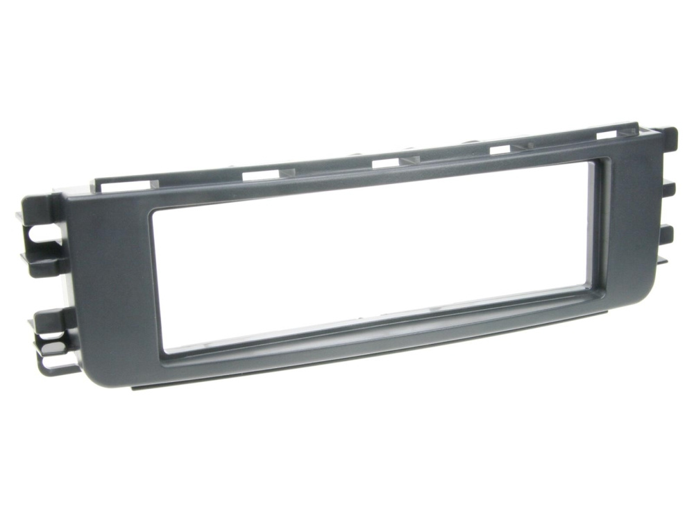 Einbaurahmen 1-DIN Smart ForFour 2004-2006, schwarz