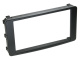 Einbaurahmen 2-DIN Mitsubishi Lancer/Outlander, schwarz Einbaurahmen 2-DIN Mitsubishi Lancer/Outlander, schwarz