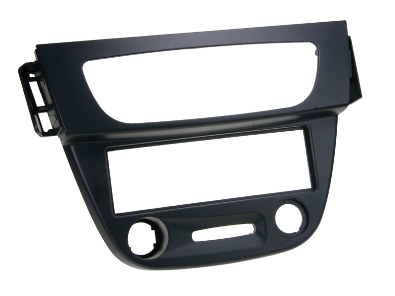 Einbaurahmen 1-DIN Renault Megane III / Fluence 2008-2014, Schwarz