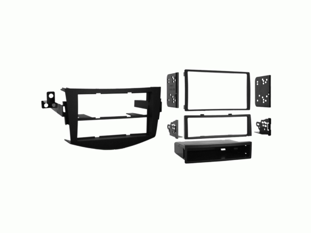 Einbaurahmen 2-DIN mit Ablagefach Toyota RAV4 2006-2013