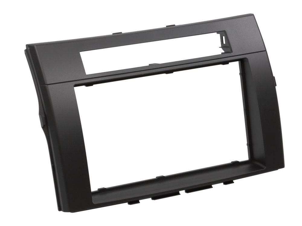 Einbaurahmen 2-DIN Toyota Corolla Verso, schwarz
