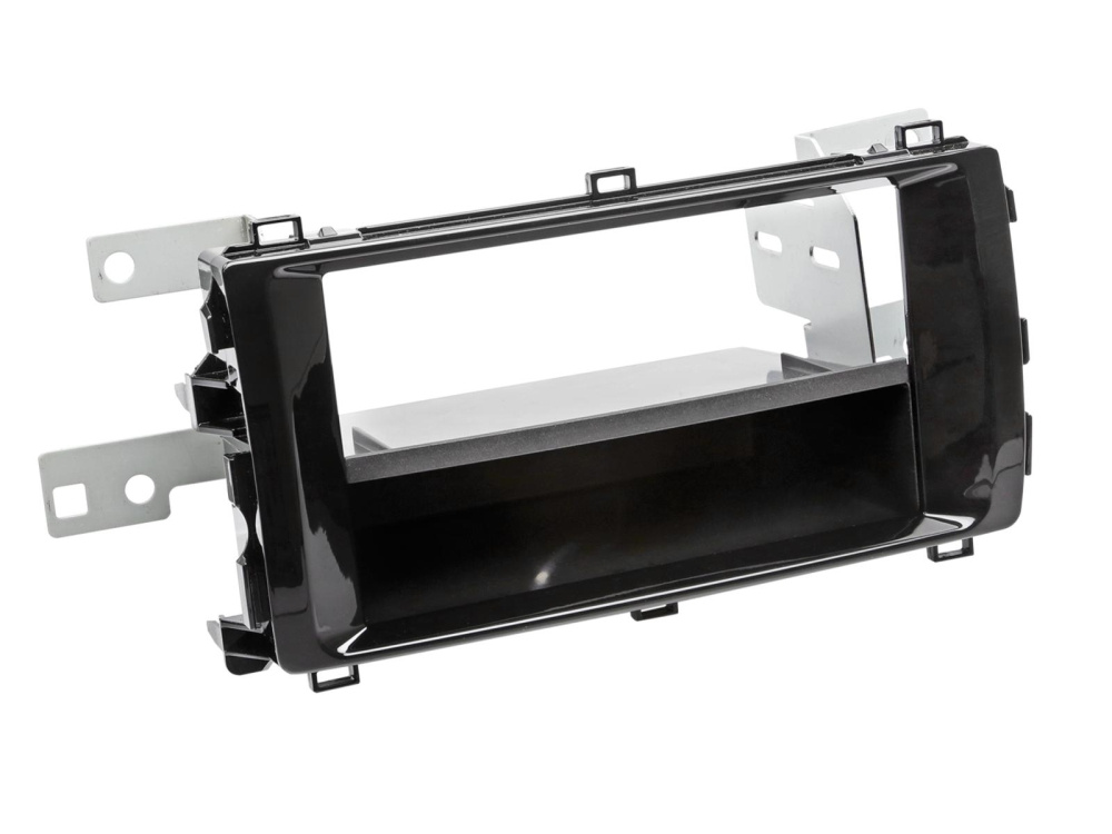 Einbaurahmen 2-DIN mit Ablagefach, Toyota Auris 01/2013-08/2015