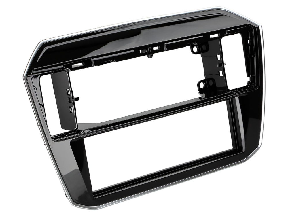 Einbaurahmen 1-DIN Seat/Skoda/VW, Piano Black