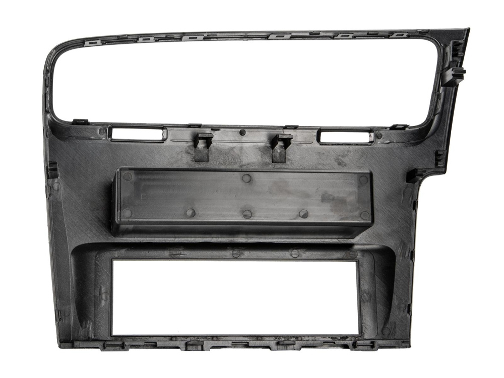Einbaurahmen 1-DIN mit Ablagefach, VW Golf VII