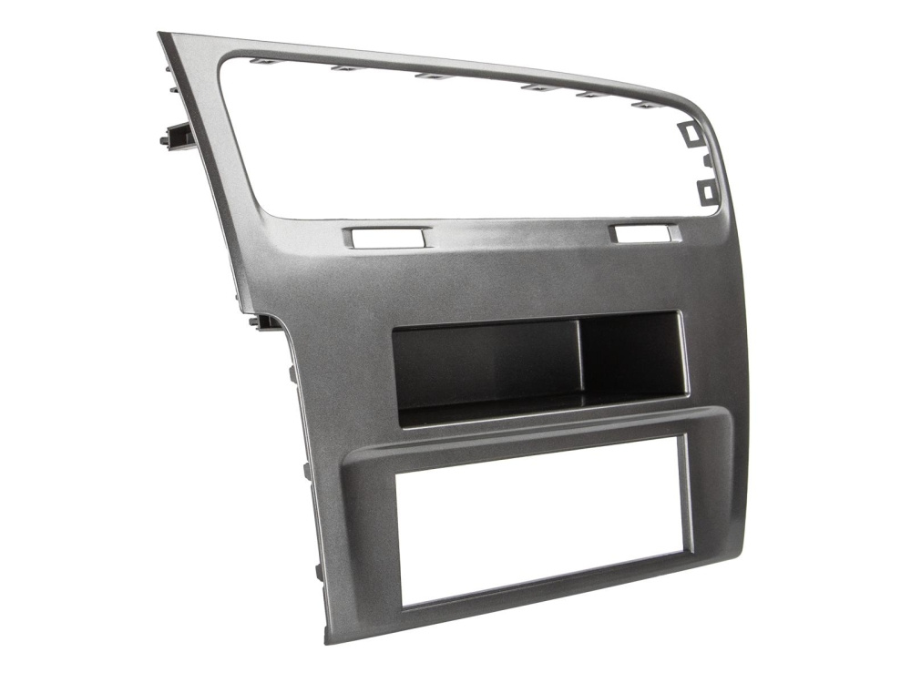 Einbaurahmen 1-DIN mit Ablagefach, VW Golf VII