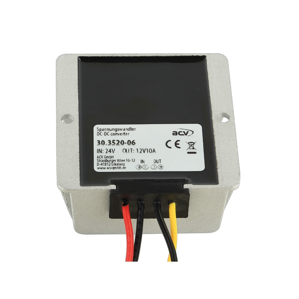 Spannungswandler 24 V auf 12 V 10 A