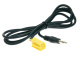 AUX-In-Adapter Alfa/Fiat Mini-ISO, gelb AUX-In-Adapter Alfa/Fiat Mini-ISO, gelb