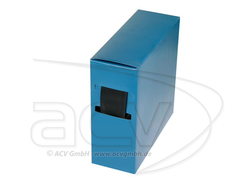 Schwarzer Schrumpfschlauch 2.4 mm - 1.2 mm, Meterware