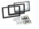 Einbaurahmen 2-DIN Alfa 159/Brera/Spider, schwarz Einbaurahmen 2-DIN Alfa 159/Brera/Spider, schwarz