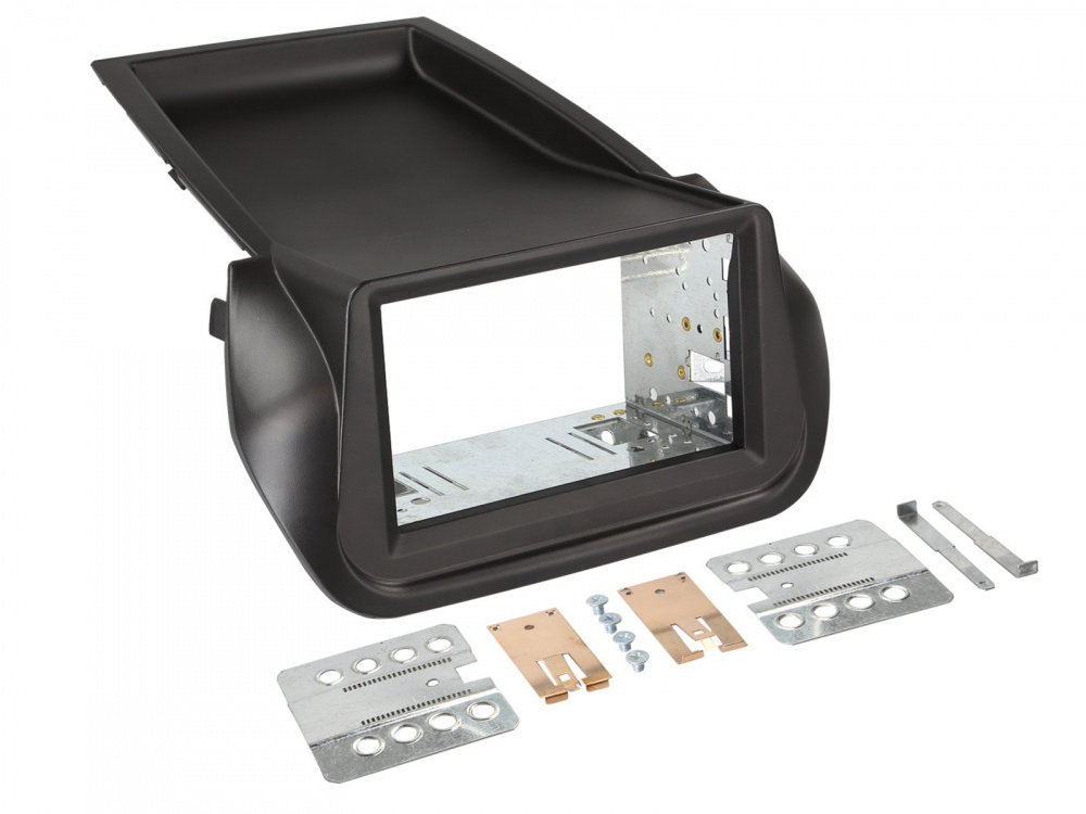 Einbaurahmen 2-DIN Citroen Nemo, Fiat