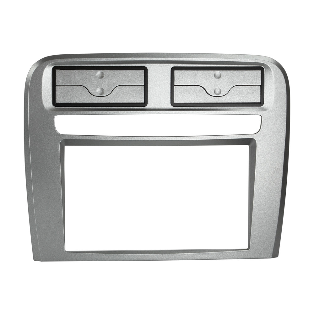 Einbaurahmen 2-DIN Fiat Grande Punto, anthrazit