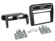 Einbaurahmen 2-DIN Fiat Grande Punto, schwarz Einbaurahmen 2-DIN Fiat Grande Punto, schwarz