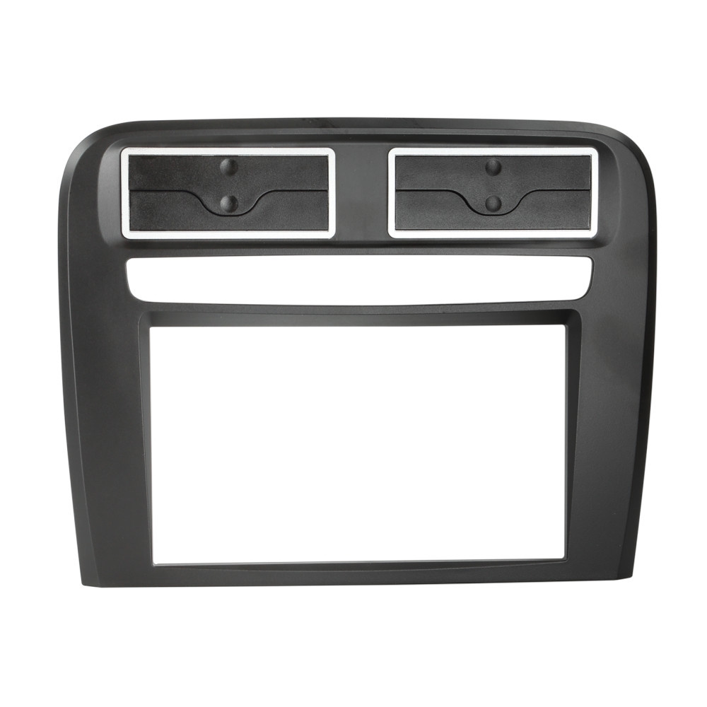 Einbaurahmen 2-DIN Fiat Grande Punto, schwarz