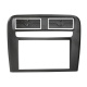 Einbaurahmen 2-DIN Fiat Grande Punto, schwarz Einbaurahmen 2-DIN Fiat Grande Punto, schwarz