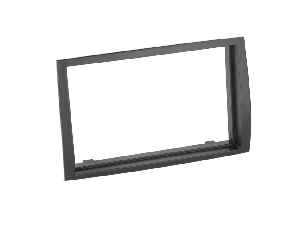 Einbaurahmen 2-DIN Citroen/Fiat/Opel/Peugeot schwarz