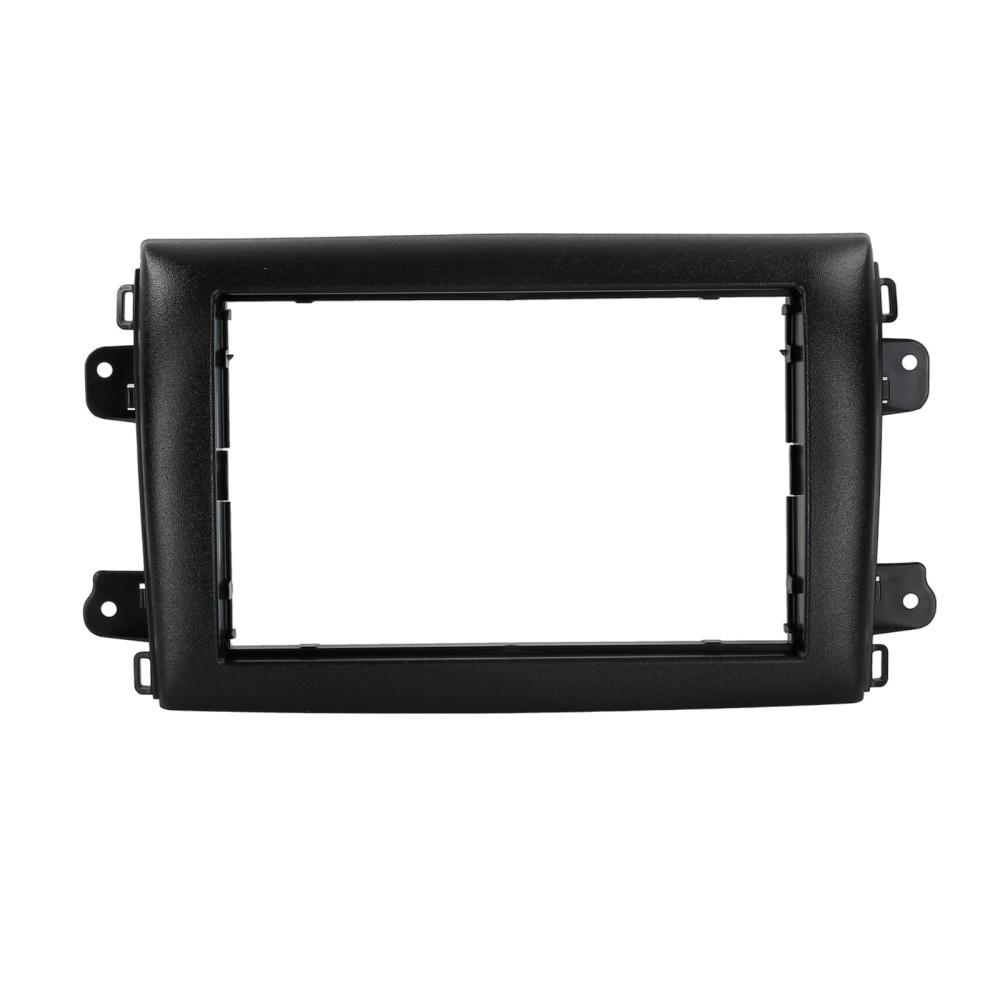 Einbaurahmen 2-DIN Citroen/Fiat/Opel schwarz
