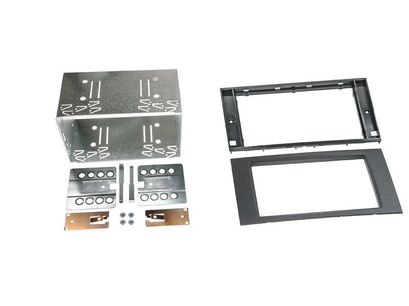 Einbaurahmen Ford 2-DIN 2003- schwarz