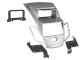 Einbaurahmen 2-DIN Ford Fiesta silber Einbaurahmen 2-DIN Ford Fiesta silber