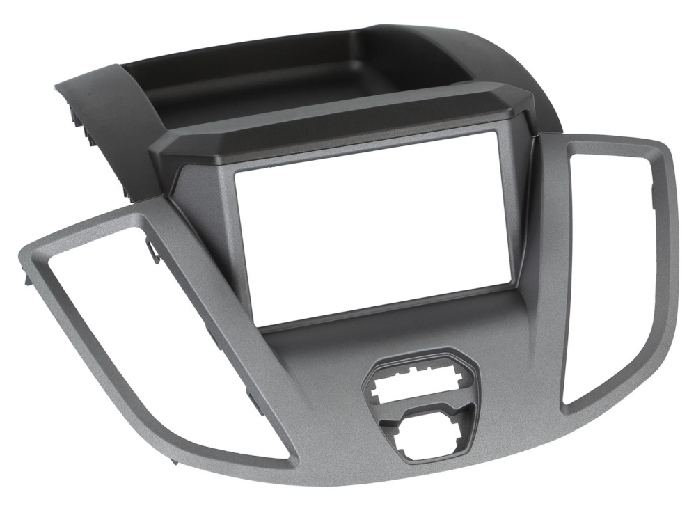Einbaurahmen 2-DIN mit Ablagefach Ford Transit V363