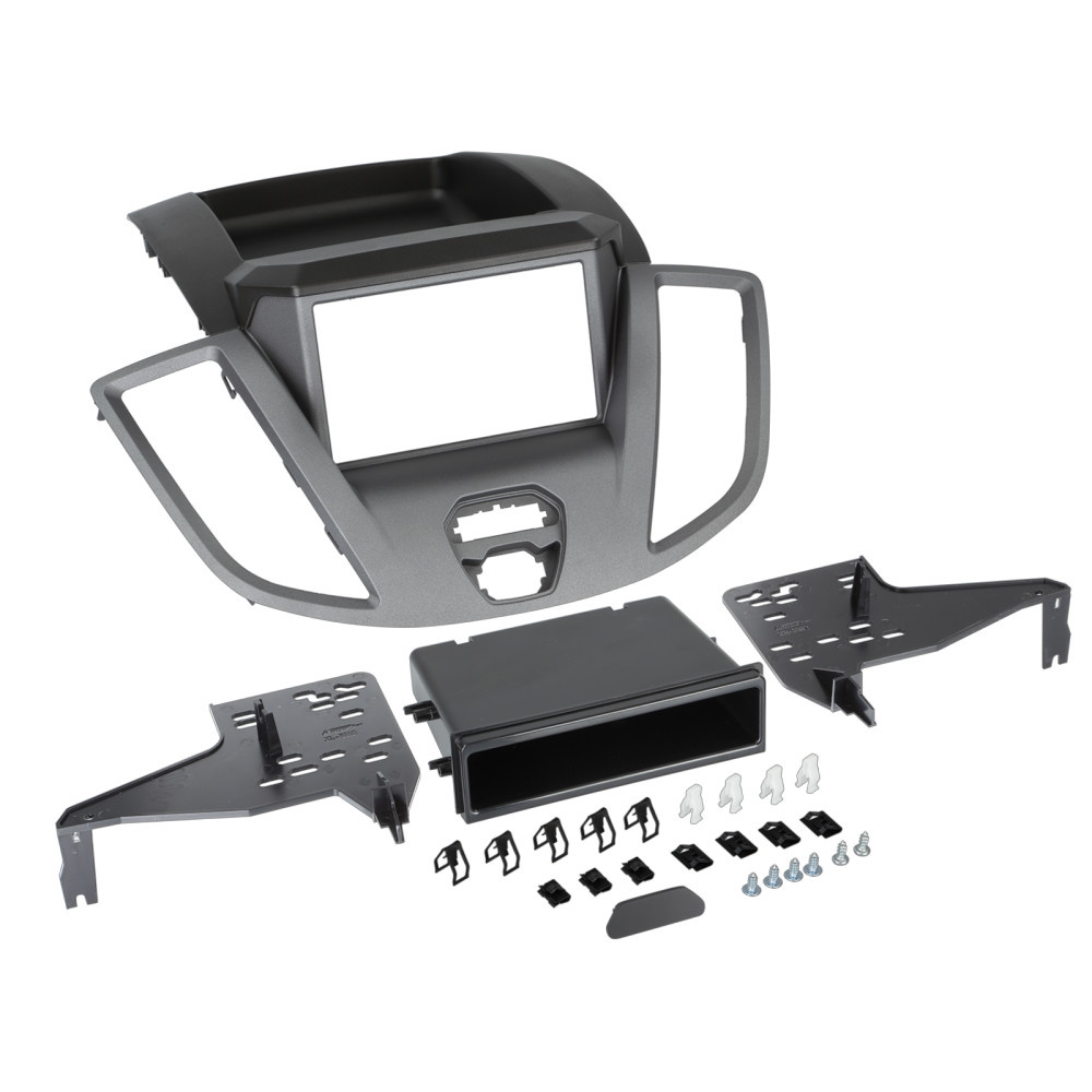 Einbaurahmen 2-DIN mit Ablagefach Ford Transit V363