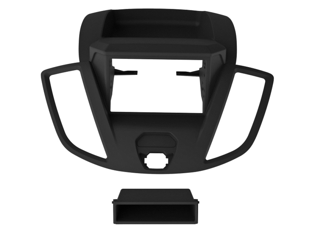 Einbaurahmen 2-DIN mit Ablagefach Ford Transit V363