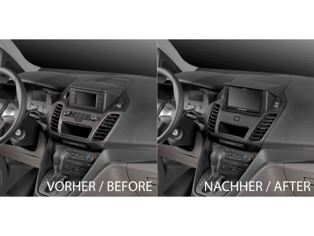 Einbaurahmen 2-DIN Ford Tourneo/Transit