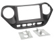 Einbaurahmen 2-DIN Hyundai i10, schwarz Einbaurahmen 2-DIN Hyundai i10, schwarz