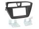 Einbaurahmen 2-DIN Hyundai i20, schwarz Einbaurahmen 2-DIN Hyundai i20, schwarz