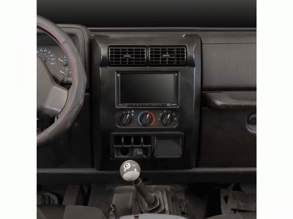 ACV Einbaurahmen 2-DIN Jeep Wrangler 2003-2007