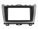 Einbaurahmen 2-DIN Mazda 6, silber/schwarz Einbaurahmen 2-DIN Mazda 6, silber/schwarz