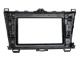 Einbaurahmen 2-DIN Mazda 6, silber/schwarz Einbaurahmen 2-DIN Mazda 6, silber/schwarz