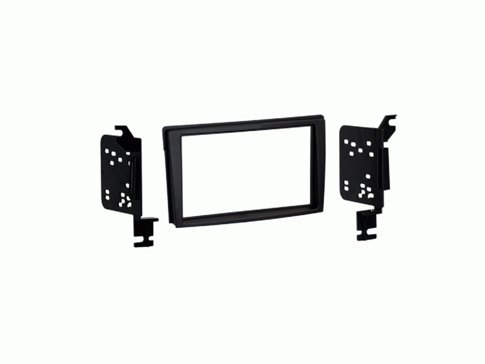 Einbaurahmen 2-DIN Mazda MPV, matt schwarz