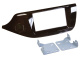 Einbaurahmen 2-DIN Kia Cee'd/ProCeed, piano brown Einbaurahmen 2-DIN Kia Cee'd/ProCeed, piano brown