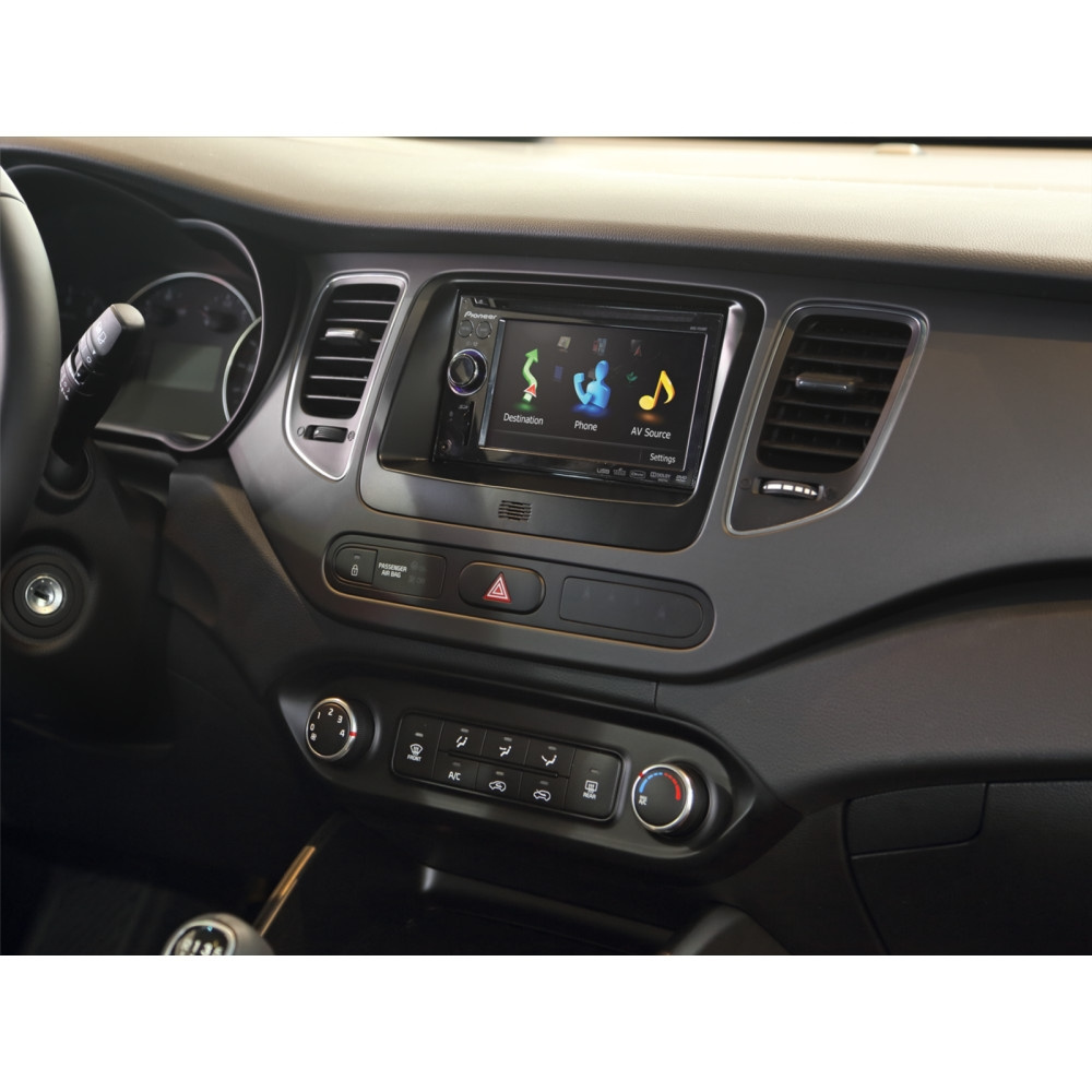 Einbaurahmen 2-DIN Kia Carens 2013-