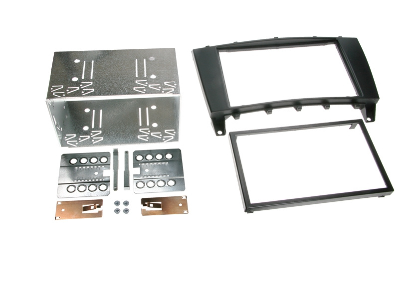 Stereorahmen-Kit 2-DIN Mercedes C-Klasse 2004-2007