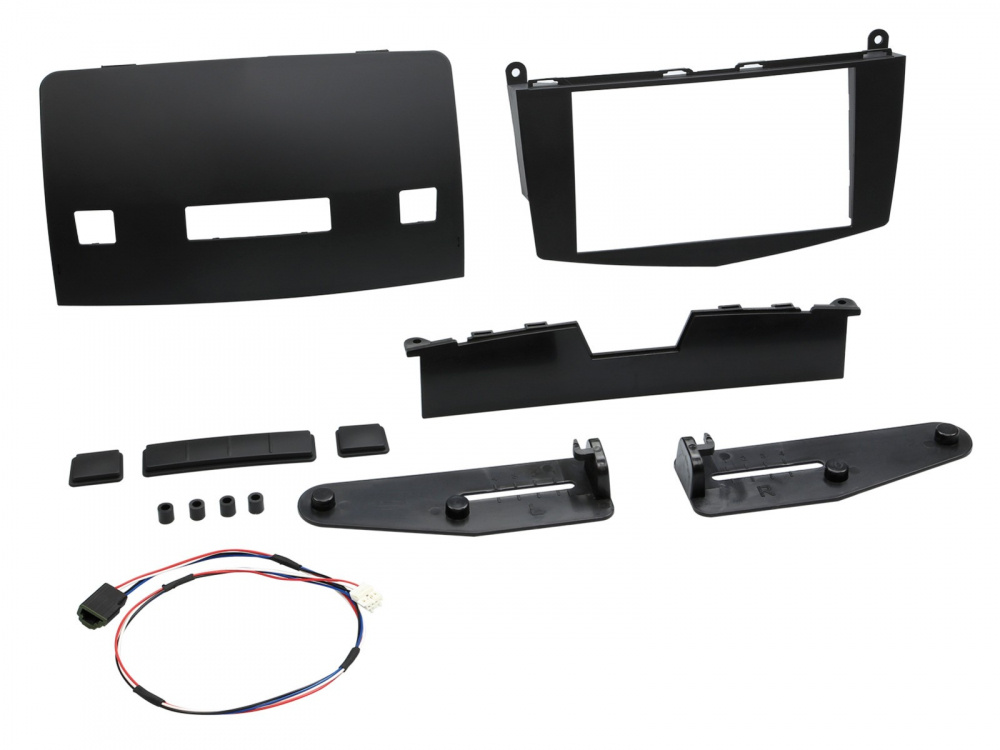 ACV Einbaurahmen 2-DIN für Mercedes C-Klasse W204