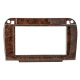 Einbaurahmen 2-DIN Mercedes CL/S-Klasse, root wood Einbaurahmen 2-DIN Mercedes CL/S-Klasse, root wood