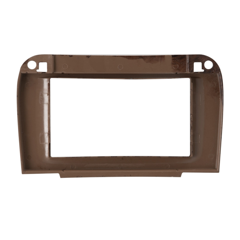 Einbaurahmen 2-DIN Mercedes CL/S-Klasse, root wood