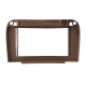 Einbaurahmen 2-DIN Mercedes CL/S-Klasse, root wood Einbaurahmen 2-DIN Mercedes CL/S-Klasse, root wood