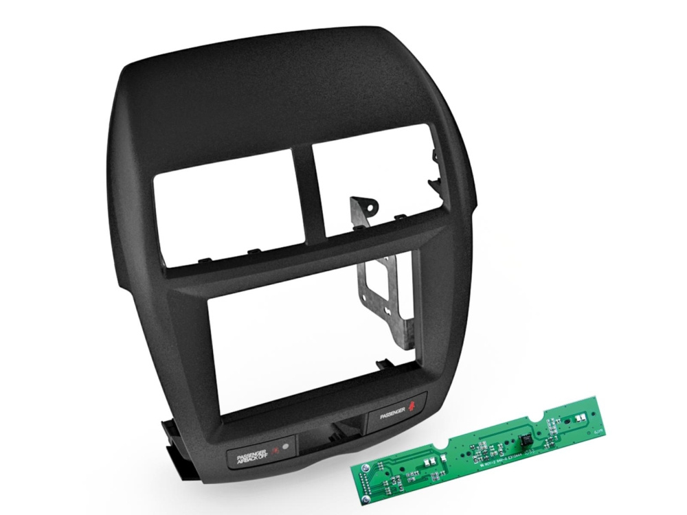 Einbaurahmen 2-DIN Mitsubishi ASX 2010-2014