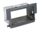 Einbaurahmen 2-DIN Mitsubishi Colt, schwarz Einbaurahmen 2-DIN Mitsubishi Colt, schwarz
