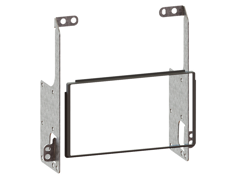 Einbaurahmen 2-DIN Nissan X-Trail 2007-2013